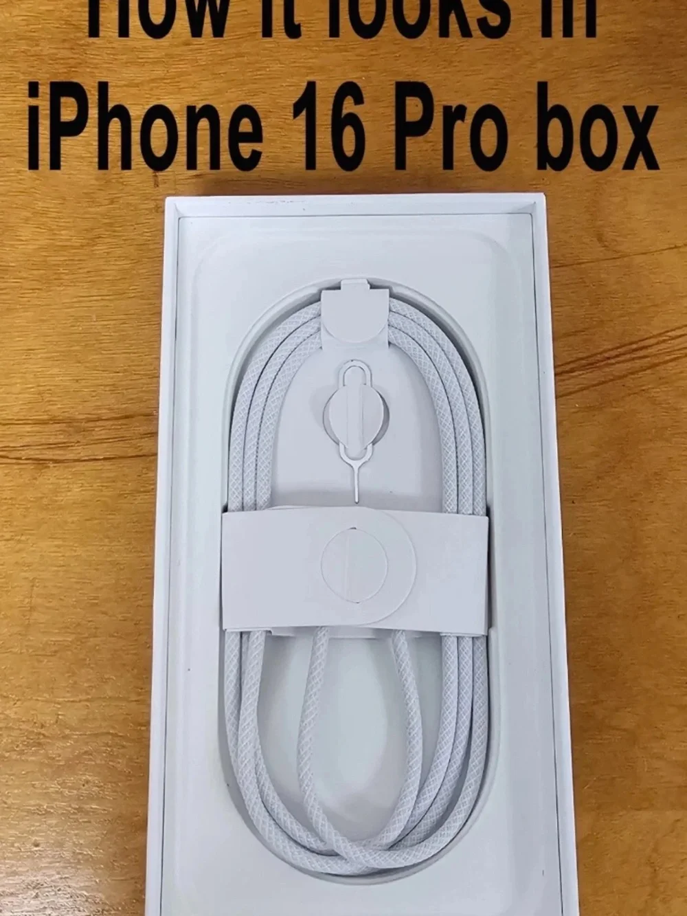 OEM iPhone 17 Pro Max Fast Charging USB Type-C Cable Original Woven